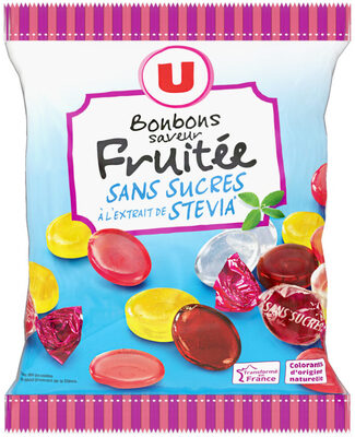 Bonbons fruits stévia sans sucre