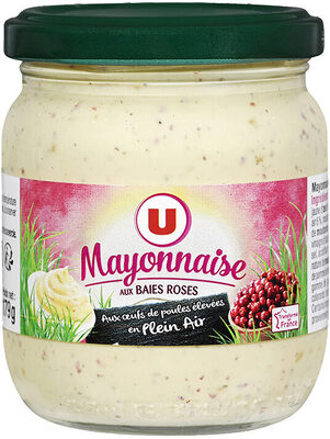 Mayonnaise aux baies roses